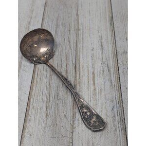 Carnation Silverplate Cream Ladle 5-3/4" Long W.R. Keystone Rogers